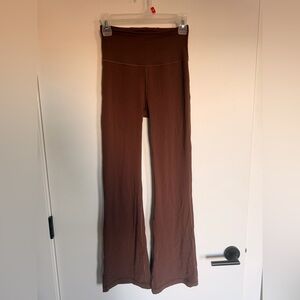 Lululemon Brown Align Flared Yoga Pants